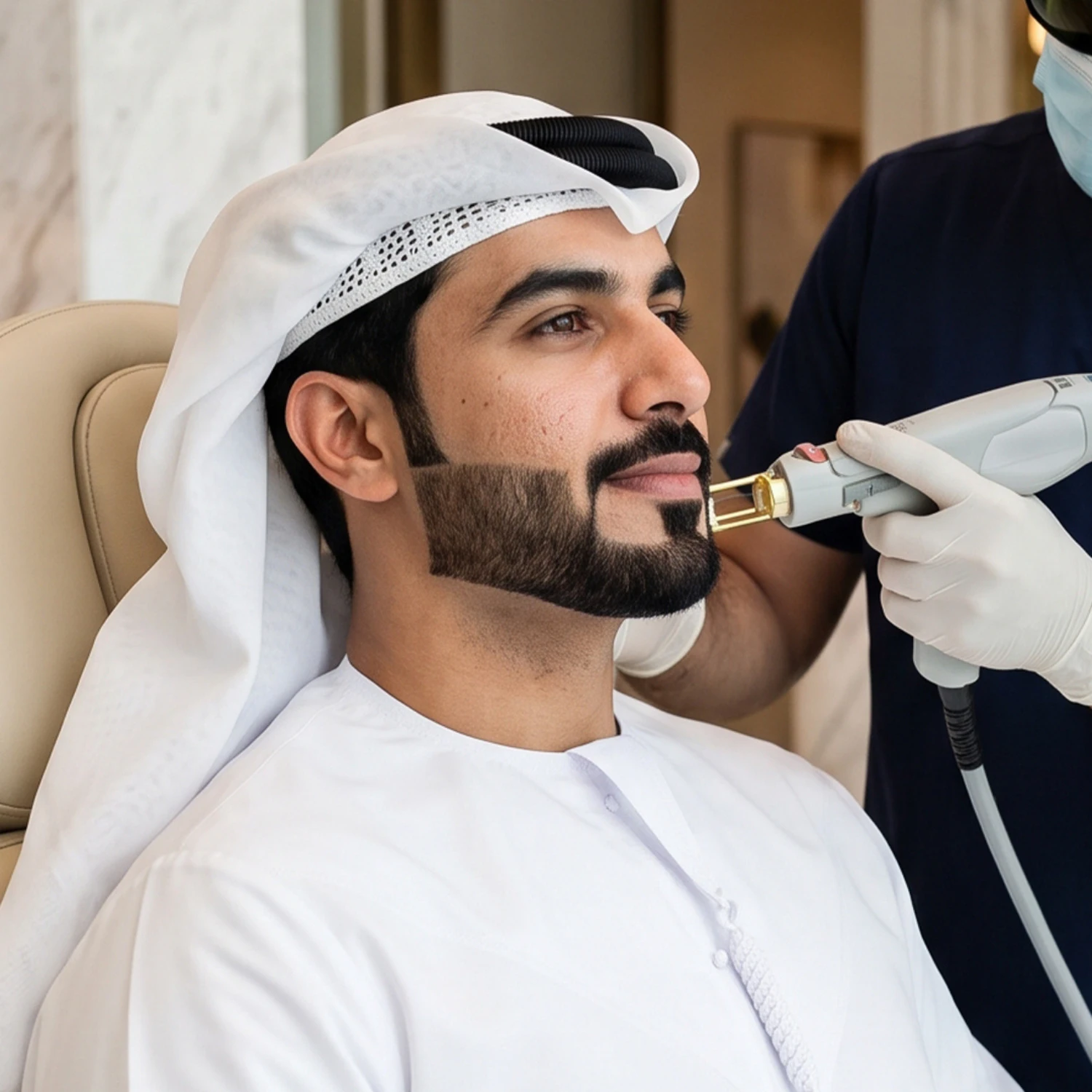 Beard Trimming تقليم اللحية - الصورة 1