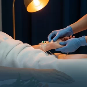 التنقيط الوريدي لتعافي بعد الجراحة (SRHD)