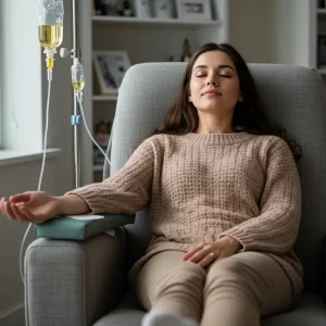 باقة الحقن الوريدي NAD (2+1) + جلسة مايكرونيدلنج بالترددات الحرارية